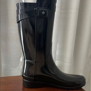 Hunter Women’s Black Rain & Snow Boots